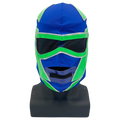 Hologram - Luchador Mask - Blue and Green