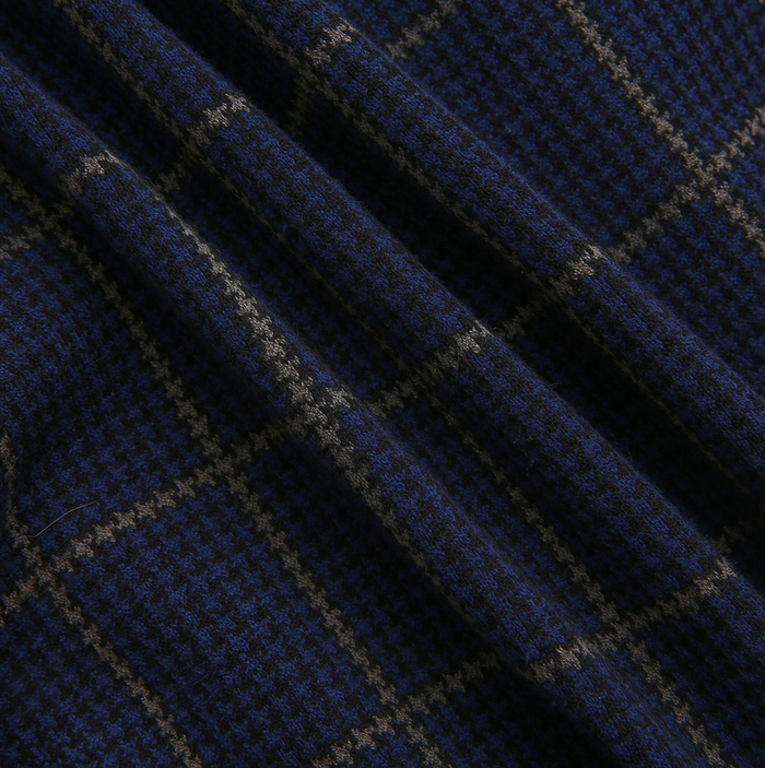 Houndstooth Knit Blazer
