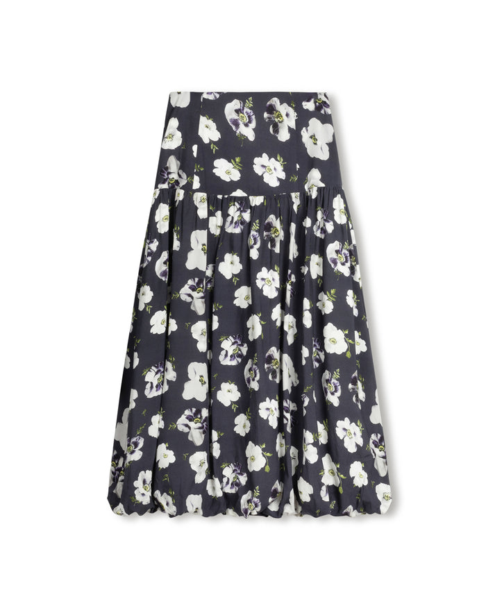 Jamie Floral Poplin Skirt - Junees