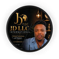 JD LLC International Branded Wall Clock — Personalized Business Logo Clock