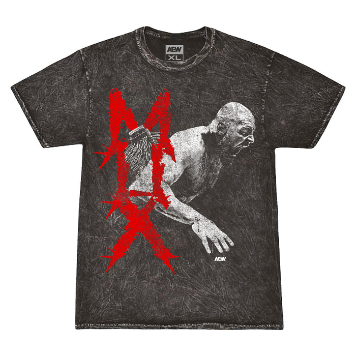 Jon Moxley - Professional Wrestler Mineral Wash T-Shirt