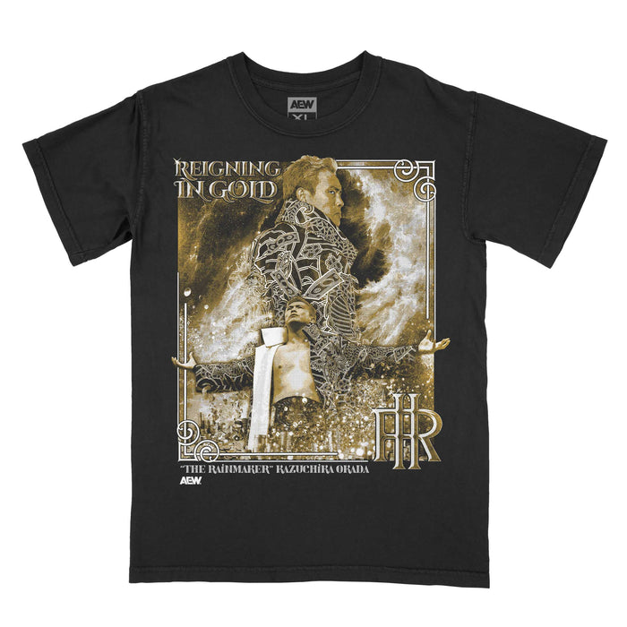 Kazuchika Okada - Reigning in Gold T-Shirt