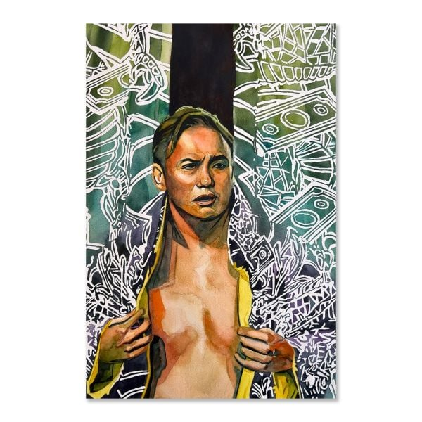 Kazuchika Okada - The Art of Rob Schamberger 24" x 36" Poster Print