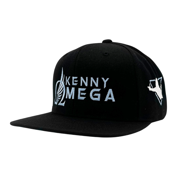 Kenny Omega - OWA Premium Embroidered Flatbill Snapback - Blue