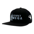 Kenny Omega - OWA Premium Embroidered Flatbill Snapback - Blue