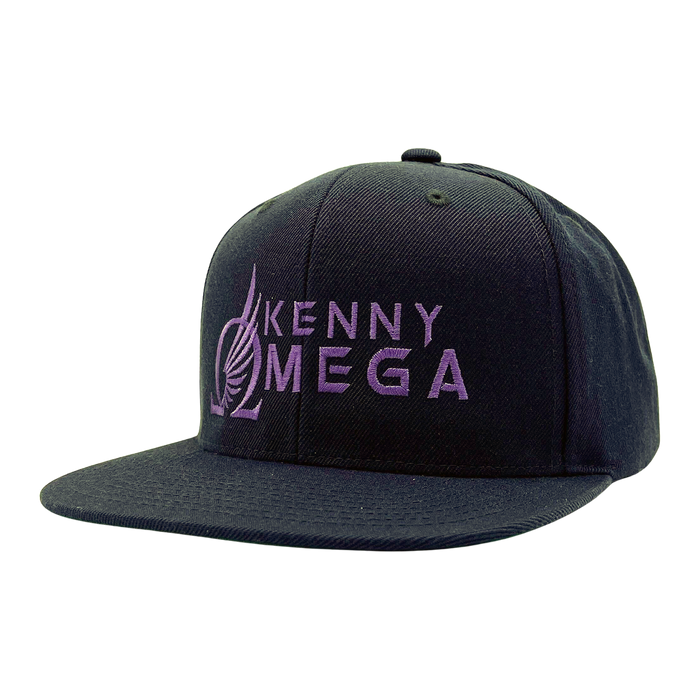 Kenny Omega - OWA Premium Embroidered Flatbill Snapback - Lavender