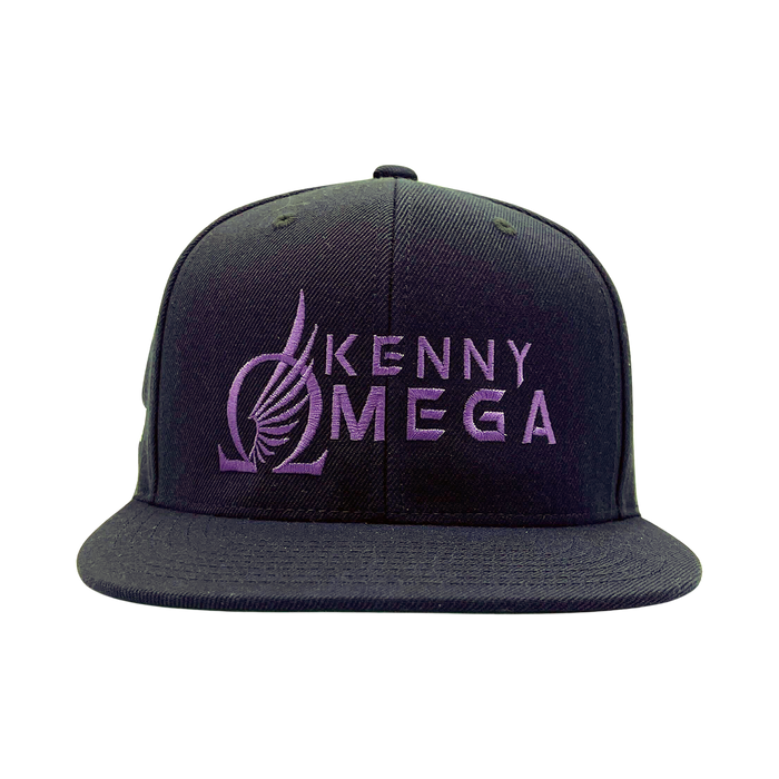 Kenny Omega - OWA Premium Embroidered Flatbill Snapback - Lavender