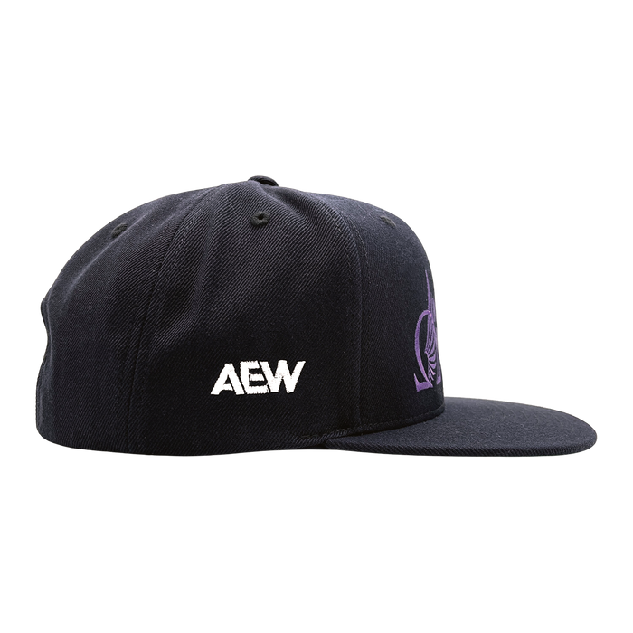 Kenny Omega - OWA Premium Embroidered Flatbill Snapback - Lavender