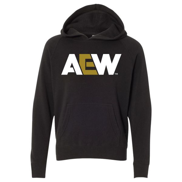 Kids AEW Logo Pullover Hoodie