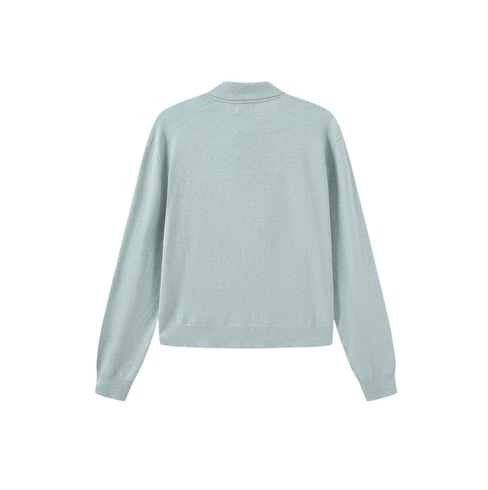 Knit Bow Neck Sweater