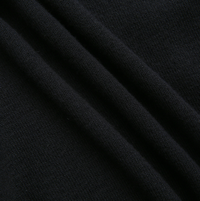 Knit Stripe Trimmed Sweater