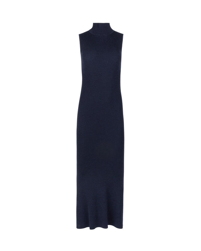 Knit Trimmed Turtleneck Jumper - Junees