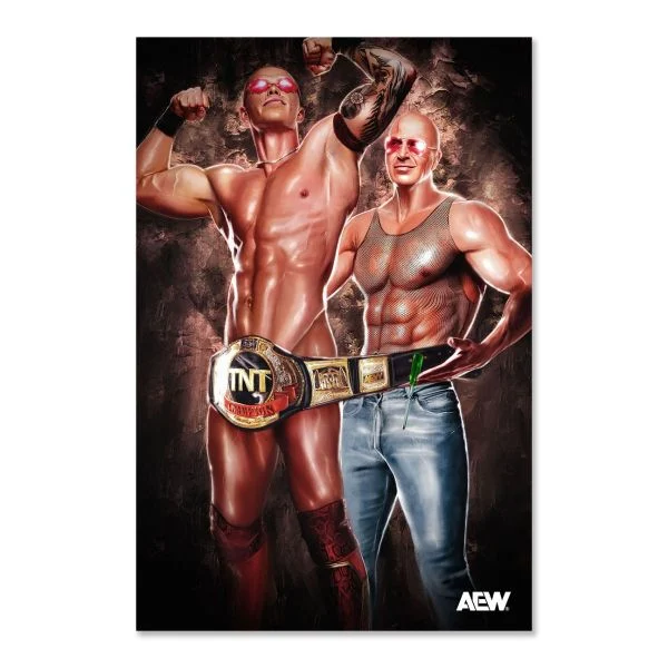 Kyle Fletcher & Don Callis - How Bad Do You Want It? 12" x 18" Poster Print