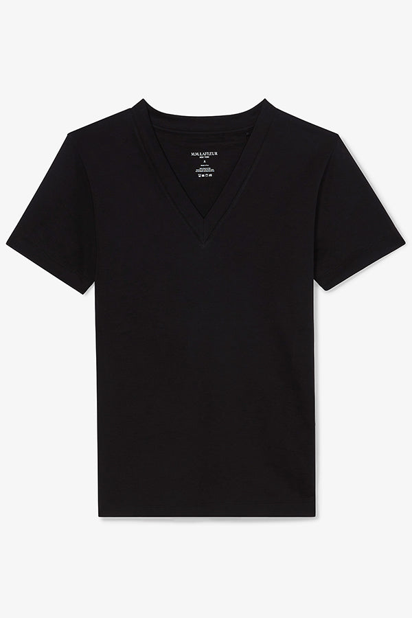 packshot image of the lee t-shirt in black | Exclude | Still