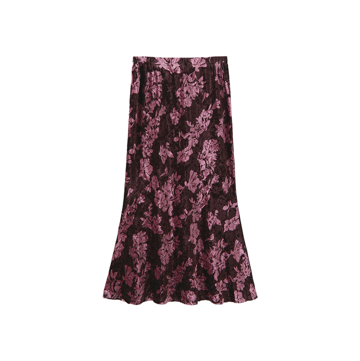 Lena Velvet  Winter Slip Skirt