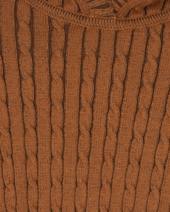 Leon Cable Knit Hoodie - Junees