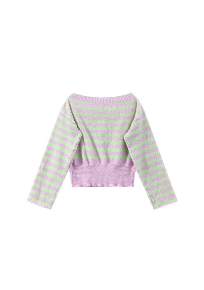 Lilac & Green Sweetie Top
