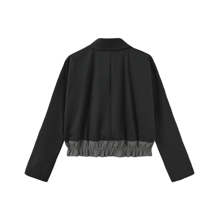 Lily Gathered Waist Button Down Top