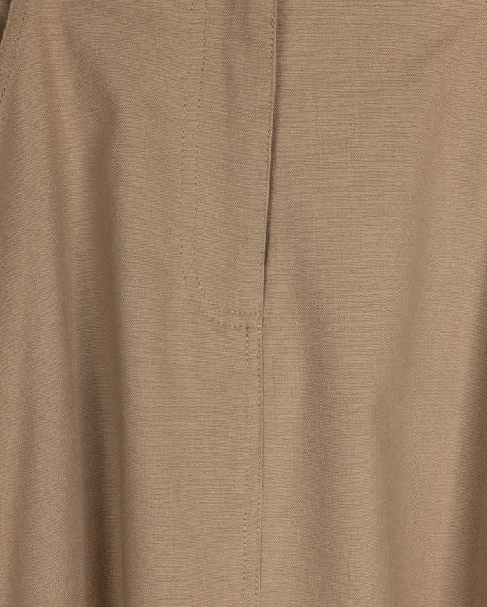 Linen Belted Maxi Skirt - Junees