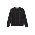 Lino Plaid Knit Sweater