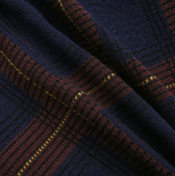 Lino Plaid Knit Sweater