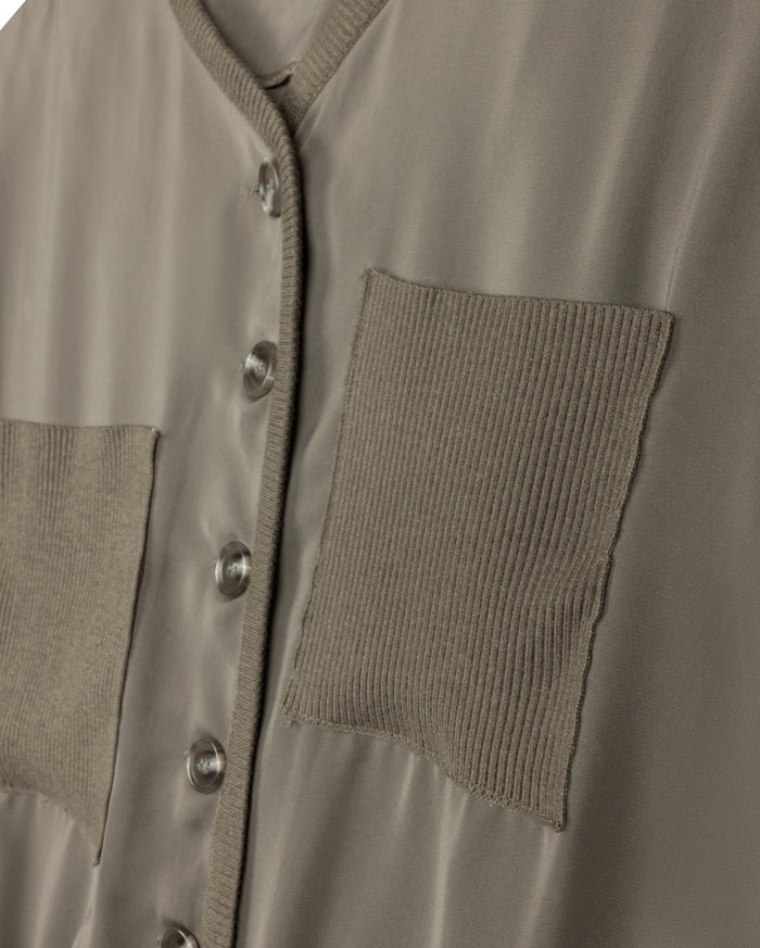 Loha Trimmed Knit Vest