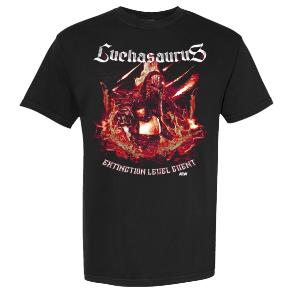 Luchasarus - Extinction Level Event T-Shirt