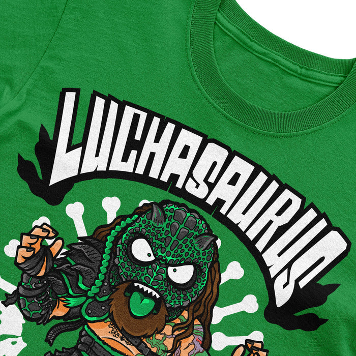 Luchasaurus - Back from Extinction Kids T-Shirt