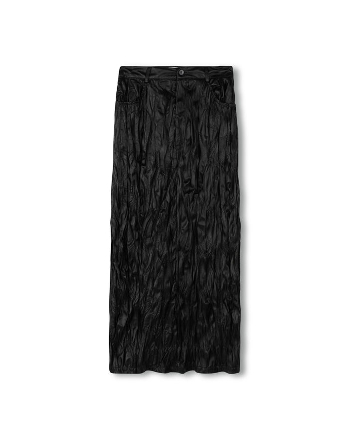 Maddi Straight Crinkle Skirt - Junees