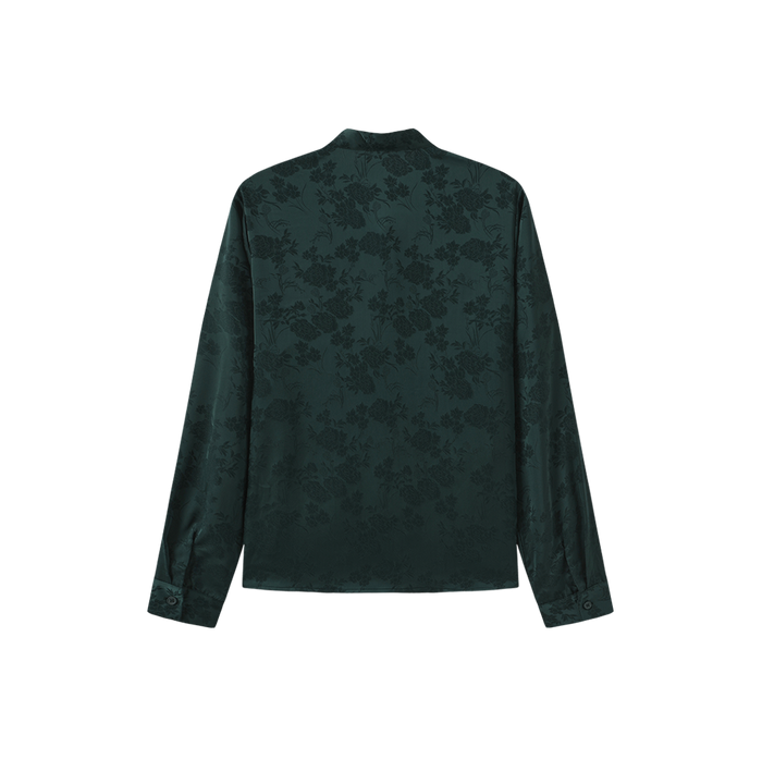 Marc Floral Neck Tie Blouse