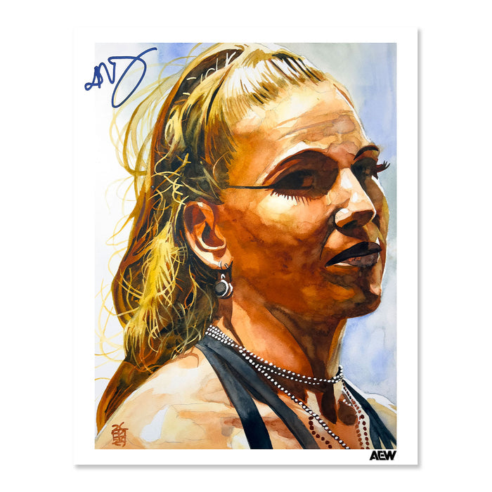 Marina Shafir - Autographed Limited Edition 11" x 14" Rob Schamberger Art Print