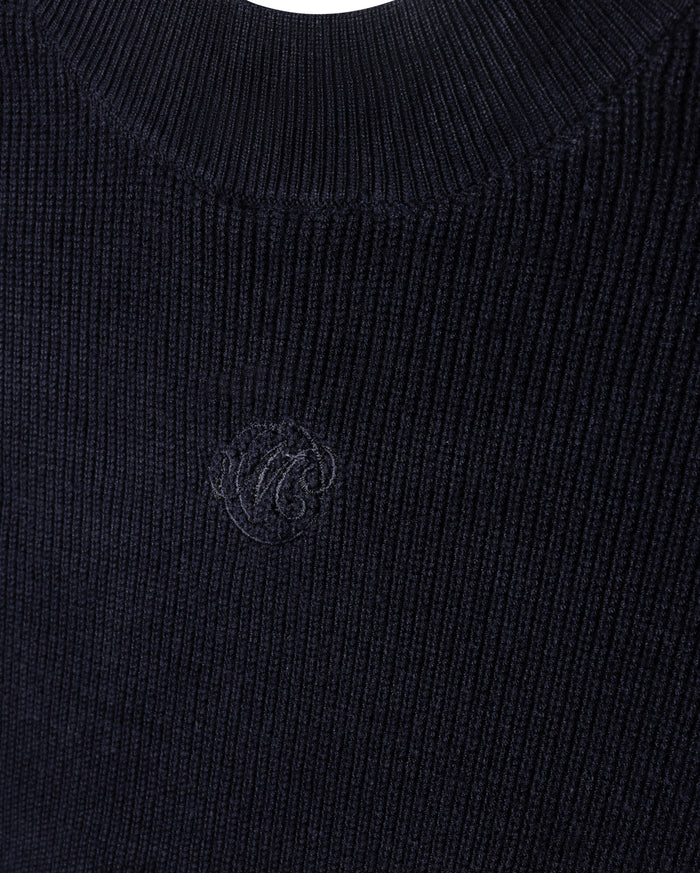 Marley Ruffle Knit Mock Neck - Junees