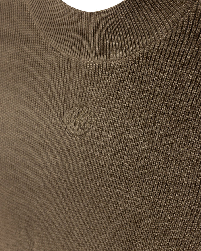 Marley Ruffle Knit Mock Neck - Junees