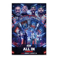 Matchup Monday Cope & Cage vs The Young Bucks - AEW All In London 2026 LIMITED Art Print - (Hand-Numbered 1-50)