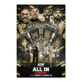 Matchup Monday Cope & Cage vs The Young Bucks - AEW All In London 2026 VARIANT Art Print - (Hand-Numbered 1-10)