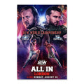 Matchup Monday Kenny Omega vs Will Ospreay - AEW All In London 2026 LIMITED Art Print - (Hand-Numbered 1-50)