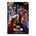 Matchup Monday Kenny Omega vs Will Ospreay - AEW All In London 2026 VARIANT Art Print - (Hand-Numbered 1-10)