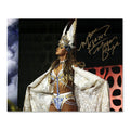 Megan Bayne (Blue and White Gear) Autographed 8"x10"