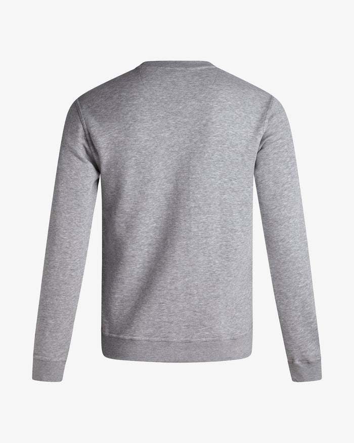 Men's Fleece Crew - Light Gray Heather
