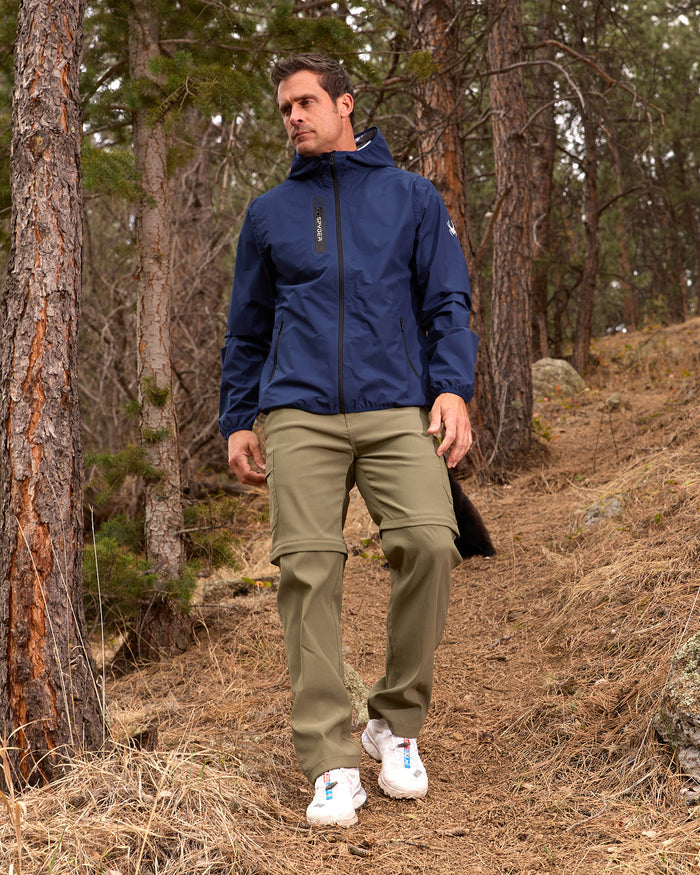 Men's Mountain Mist Rain Jacket - Dark Navy