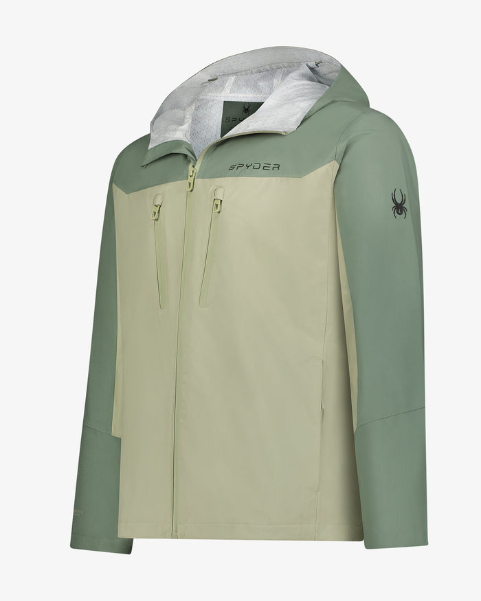 Men's Overcast Rain Jacket - Spruce Green