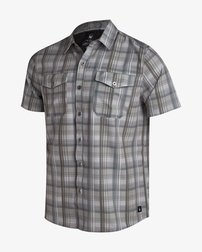 Men's Seaside Collared Shirt - Olive