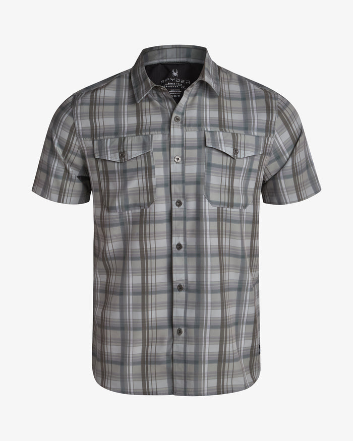 Men's Seaside Collared Shirt - Olive