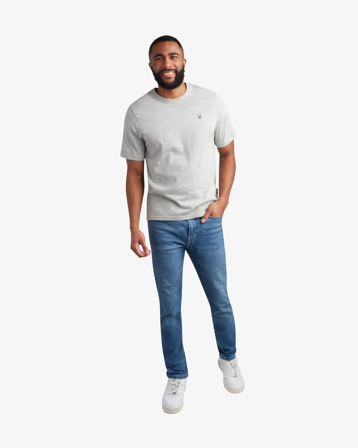 Men's Short Sleeve Mountain Tee - Heather Gray