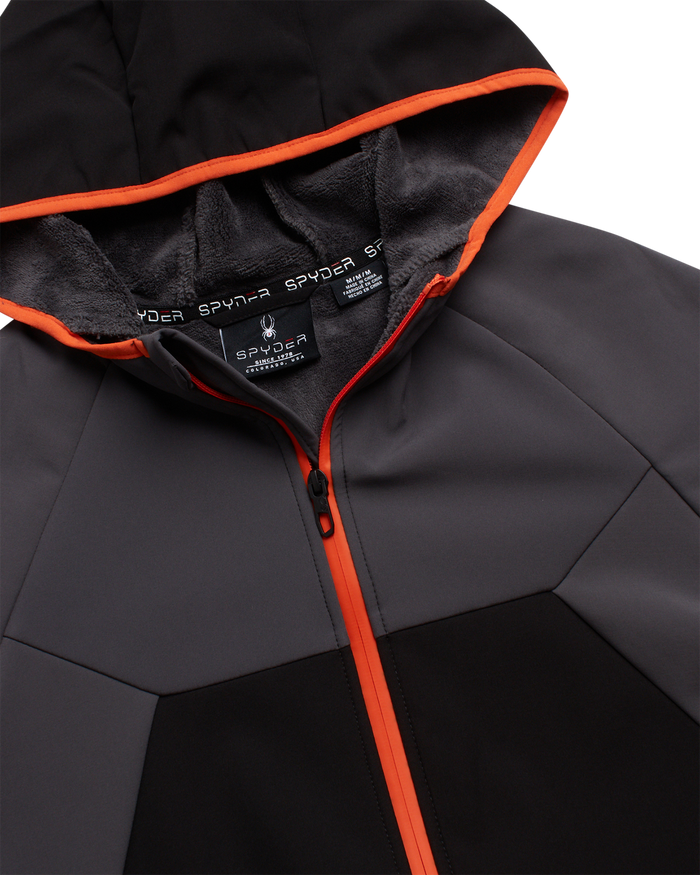 Men's Softshell Jacket - Polar Colorblock
