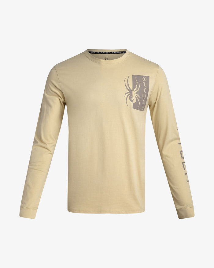 Men's Split Logo Long Sleeve - Cloud
