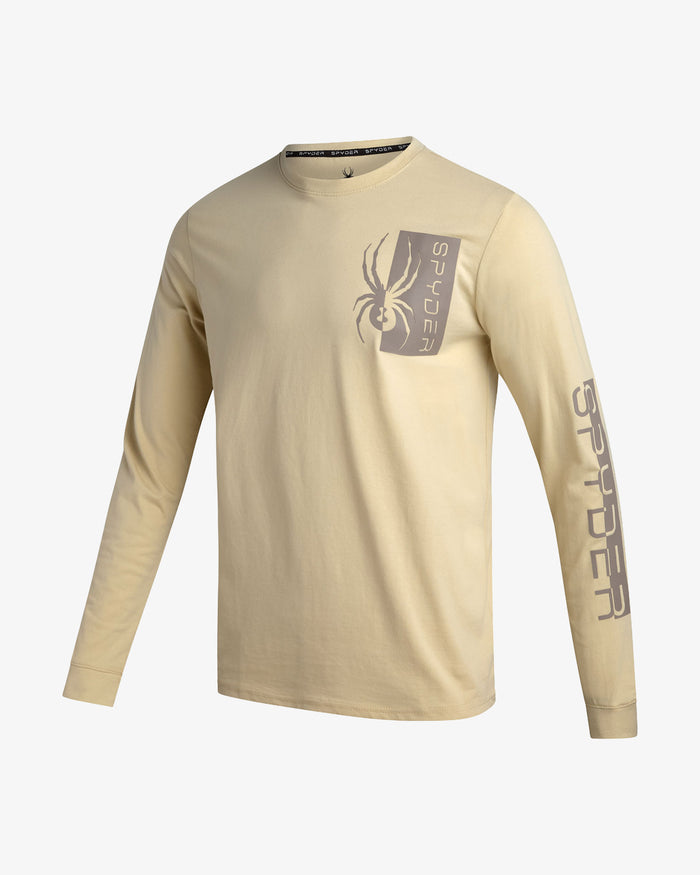 Men's Split Logo Long Sleeve - Cloud