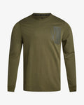 Men's Split Logo Long Sleeve - Sage