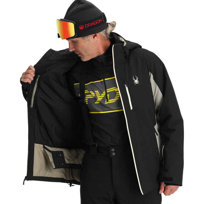 Mens Vertex Jacket - Black Polar
