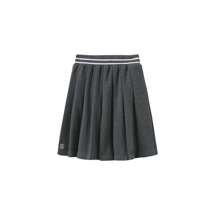 Mila Crest Pleated Skirt